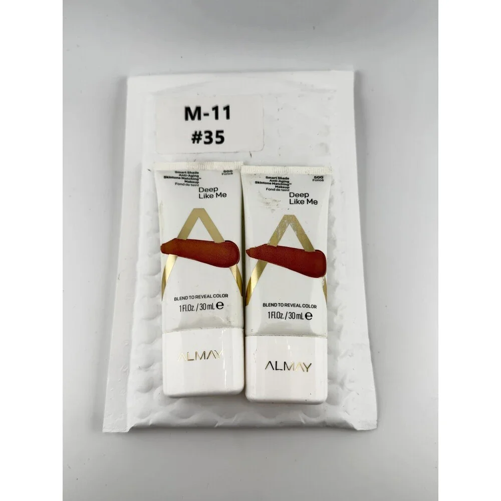 Pack of 2 NEW Almay Smart Shade Anti-Aging Skintone Matching Makeup - 1 fl. oz.